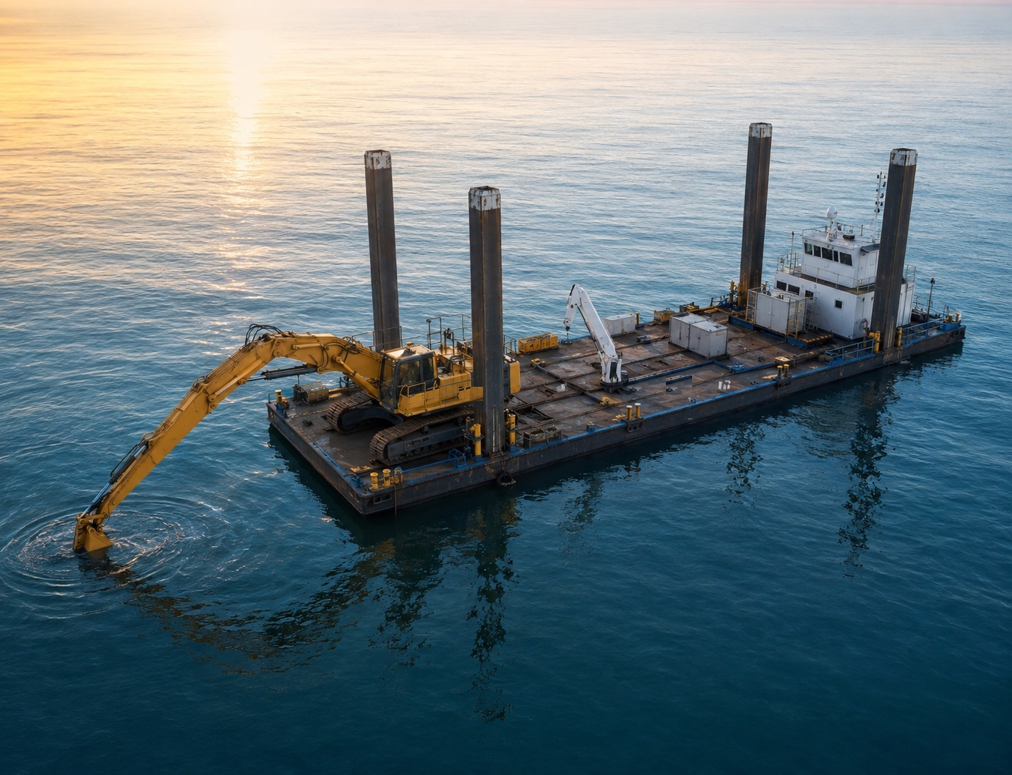 48 m-Class Heavy-Duty Backhoe Dredger