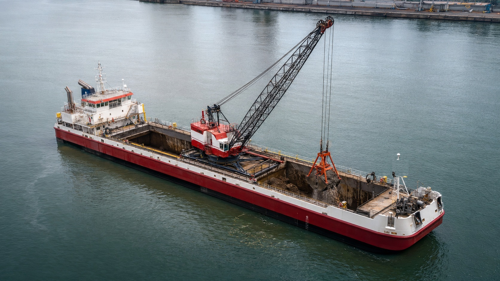 985 m³-Class Mechanical Split-Hopper Dredger
