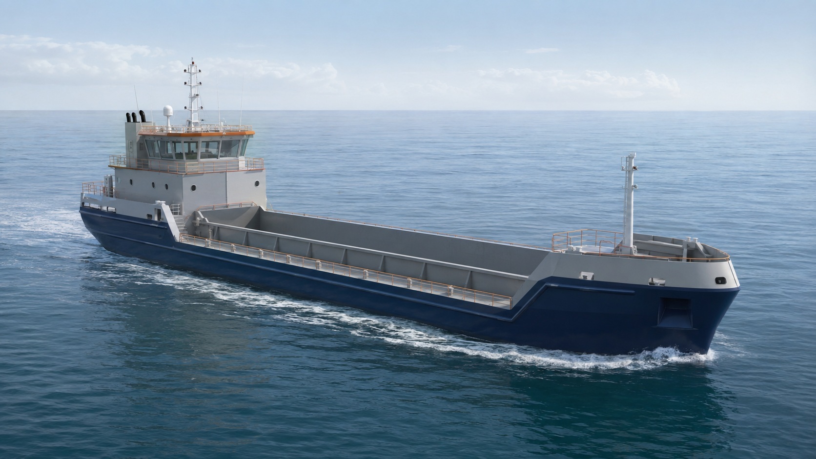 985 m³-Class Split-Hopper Transport & Placement Vessel - Profile 3