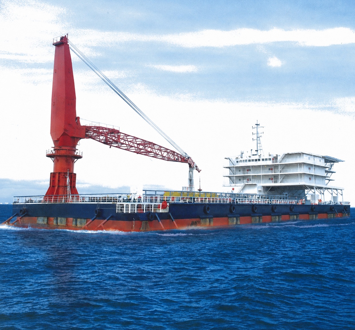 Offshore Accommodation & Construction Work Barge