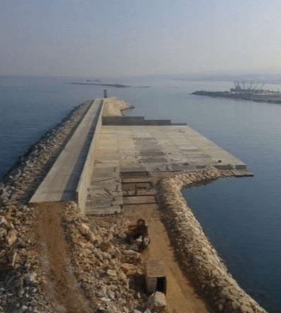 Saida Commercial Port Phase 1 and 2 · project view 3