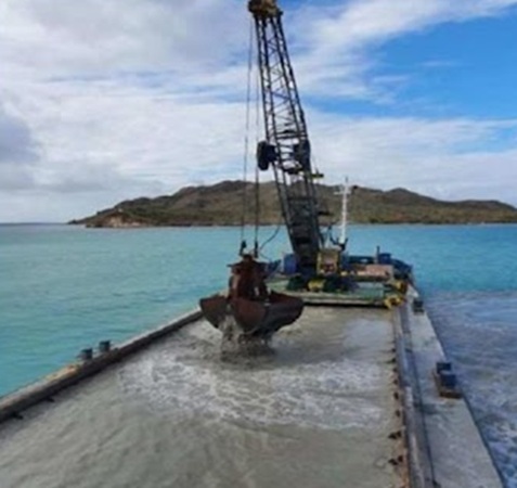 Al-Fayrouz Port Access Channel Dredging · project view 3