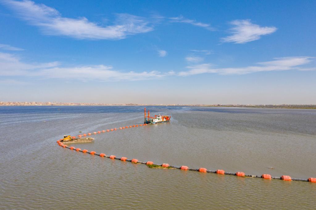 Lake Mariout Dumping-Area Dewatering · project view 3