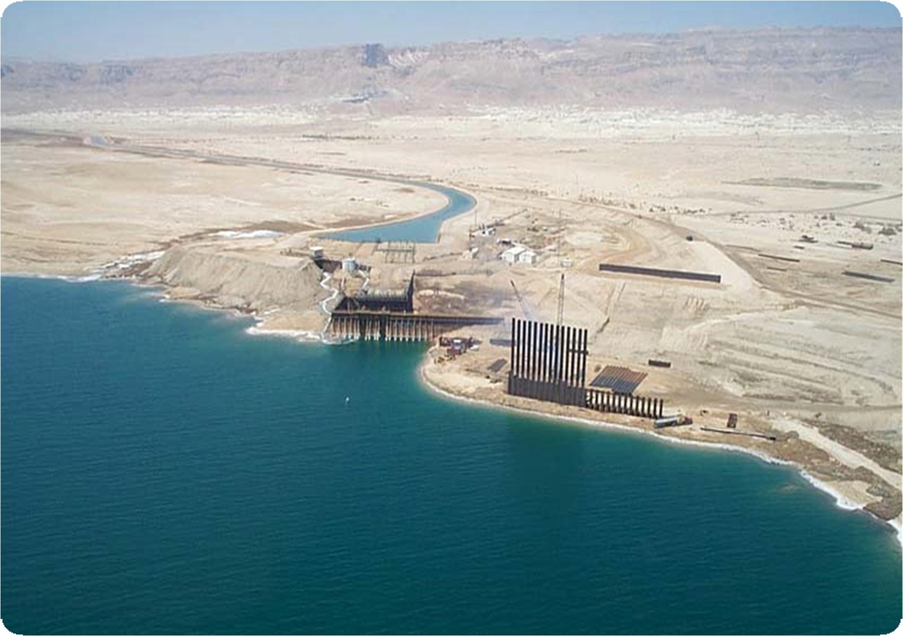 Dead Sea Works P-88 Pumping Station - Marine Cofferdam Works